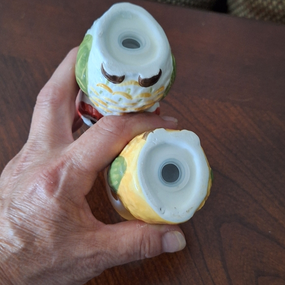 Owl Salt and Pepper Shakers - Picture 3 of 3
